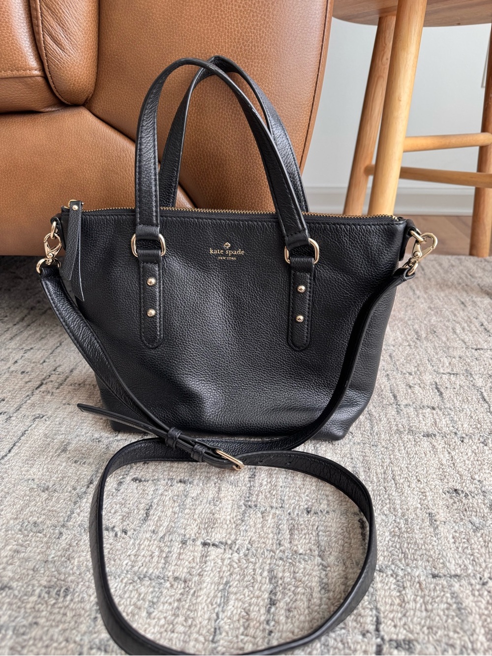 Kate Spade Larchmont Avenue small Penny Satchel